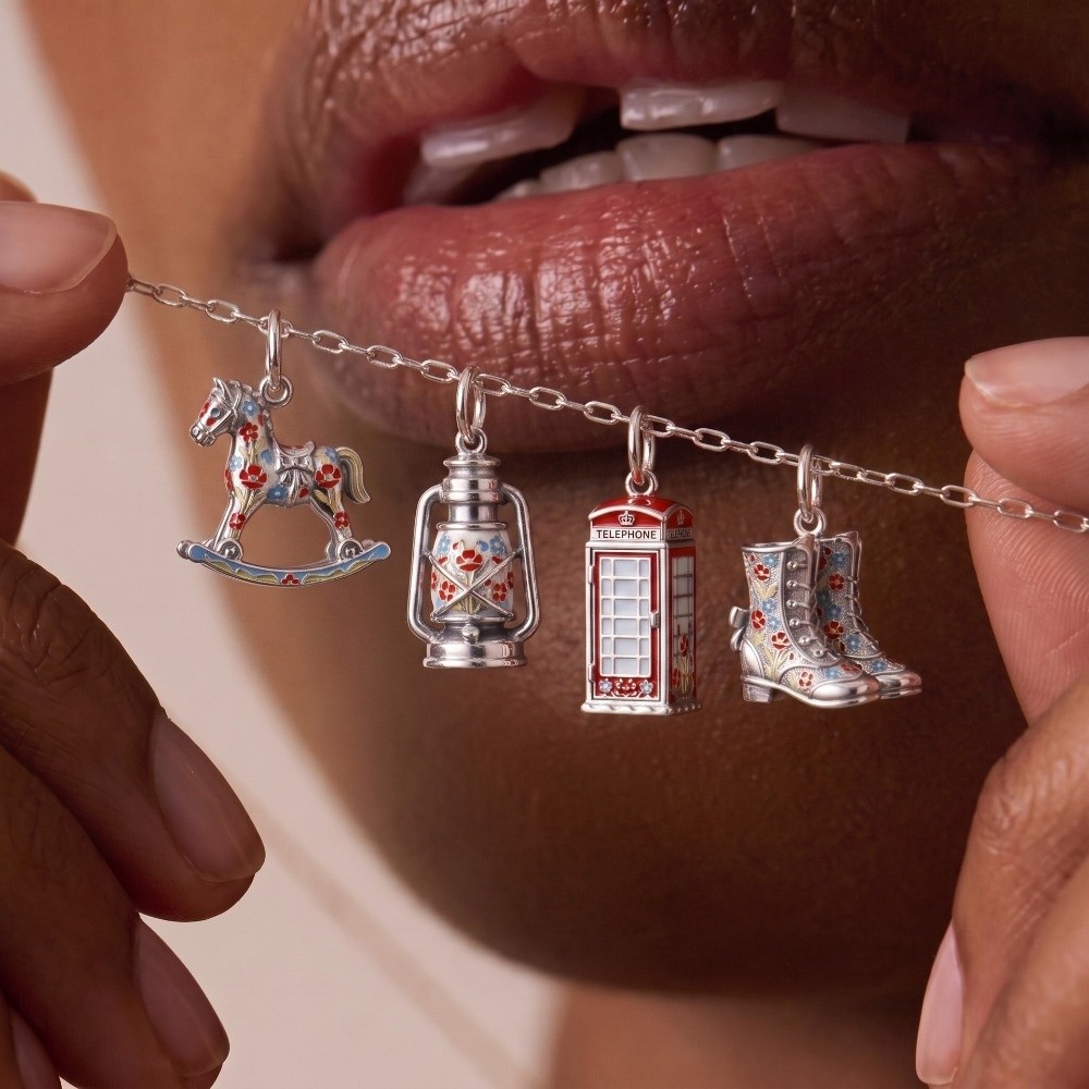 Jewelry Making London - Stainless Steel Cartoon Pendants Miniture Enamel
