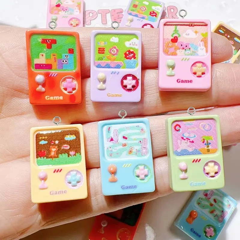 10Pcs Cute Cartoon Game Machin - Jewelry Making Machines review and price
