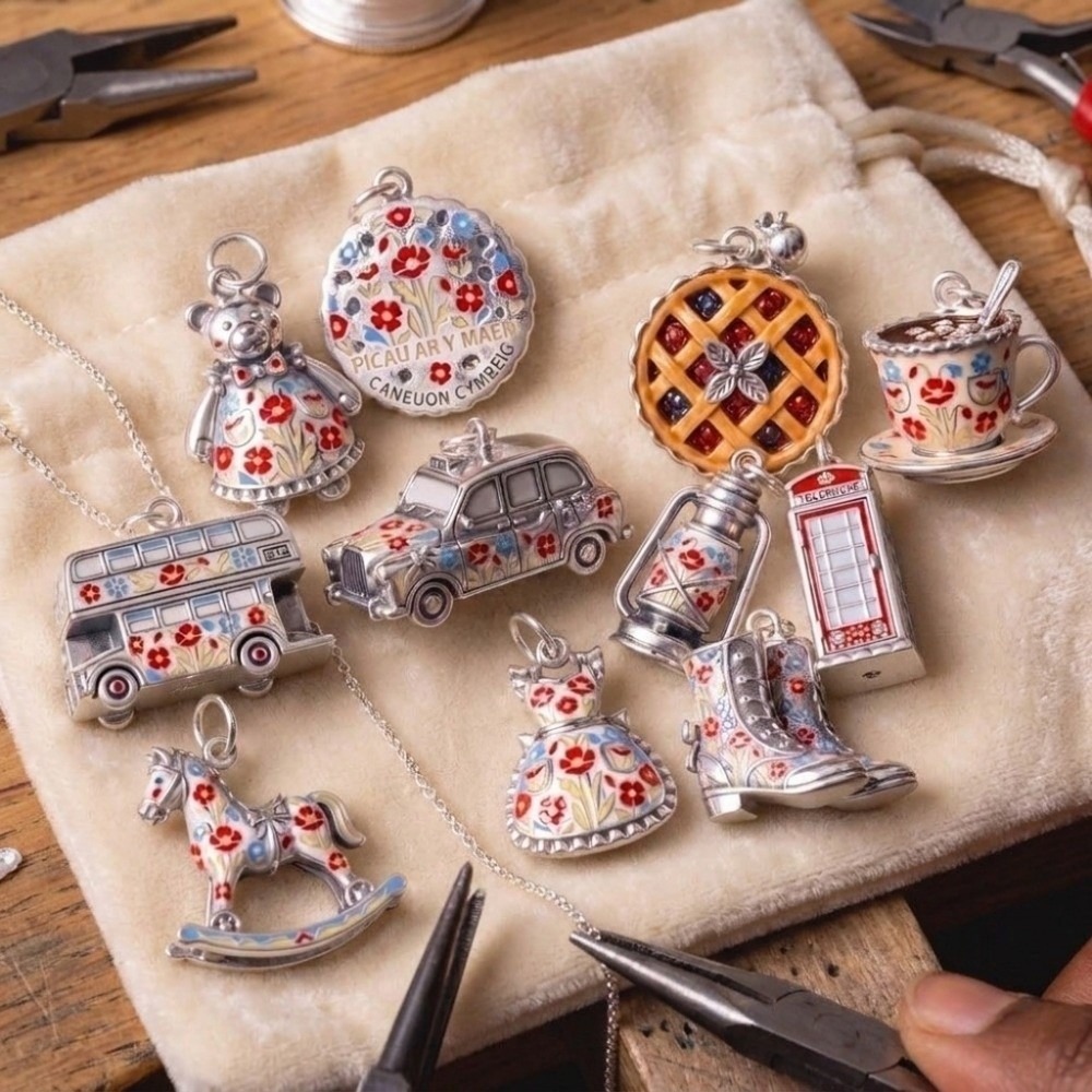 Cute Stainless Steel Cartoon P - Jewelry Making London review and price