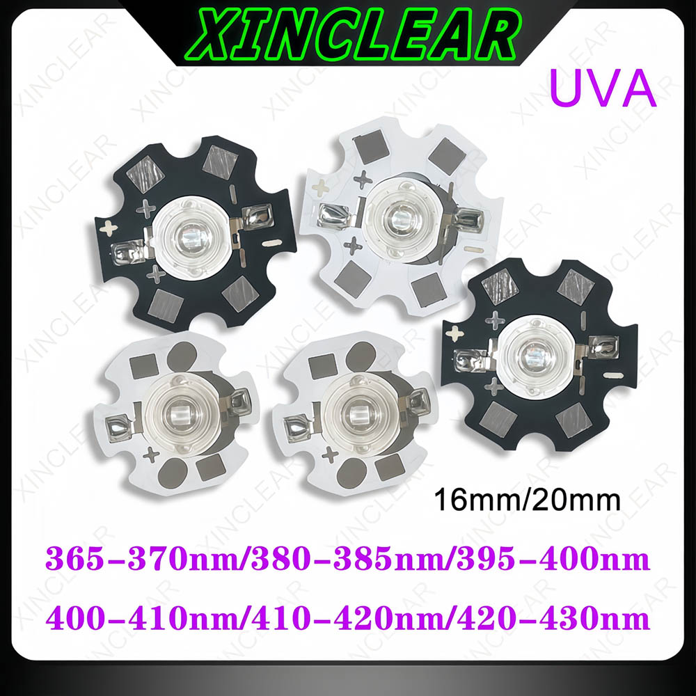 3W UVA LED Chips UVA 370nm 380 - Jewelry Making Board review and price