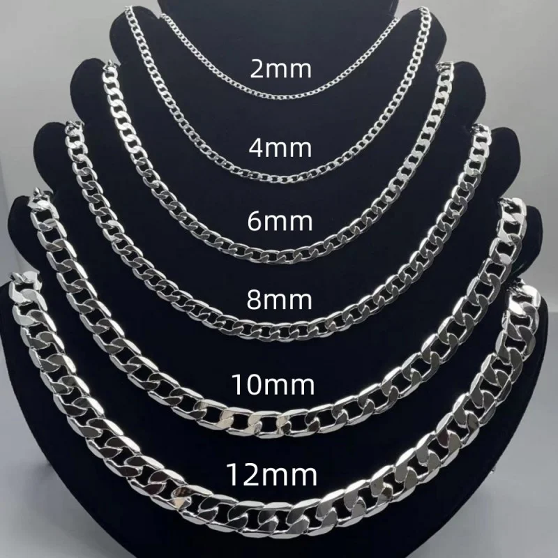 Men's 925 Sterling Silver Neck - Lobster Clasp Silver review and price