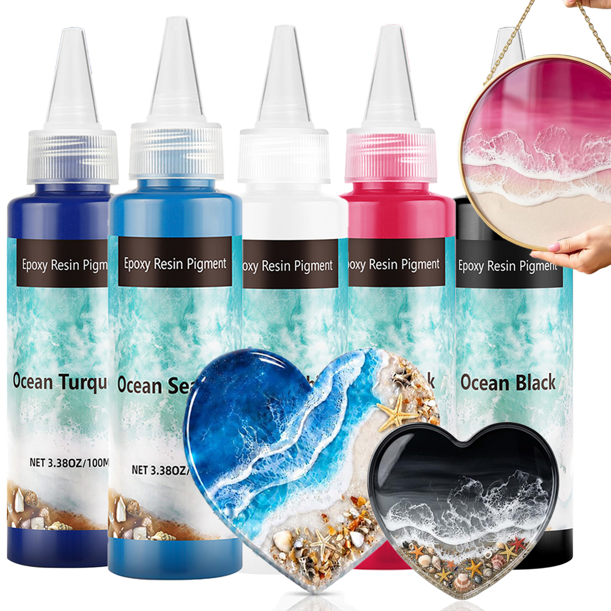 Deep Blue Epoxy Resin Pigment  - Jewelry Making Board review and price